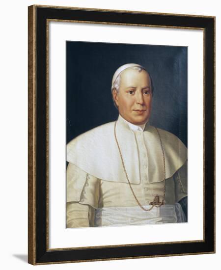 Portrait of Pius IX-null-Framed Giclee Print