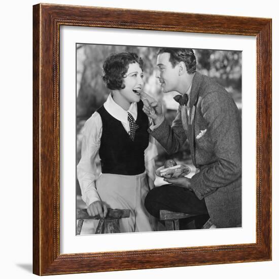 Portrait of Playful Couple-null-Framed Photo