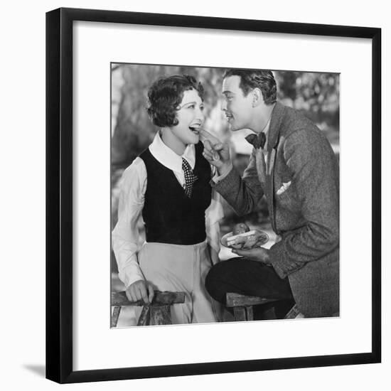 Portrait of Playful Couple-null-Framed Photo