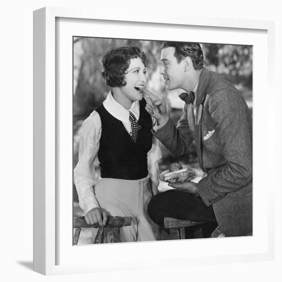 Portrait of Playful Couple-null-Framed Photo