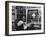 Portrait of Playwright Tennessee Williams Sitting at His Typewriter-Alfred Eisenstaedt-Framed Premium Photographic Print