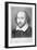 Portrait of Playwright William Shakespeare-Philip Gendreau-Framed Giclee Print