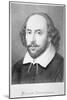 Portrait of Playwright William Shakespeare-Philip Gendreau-Mounted Giclee Print