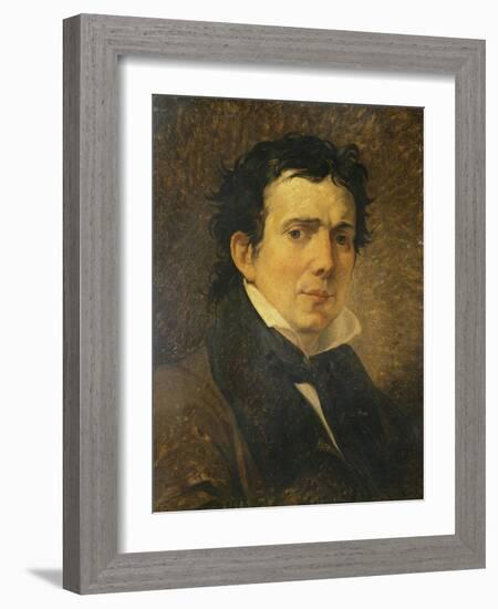 Portrait of Pompeo Marchesi-Francesco Hayez-Framed Giclee Print