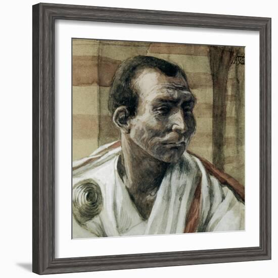 Portrait of Pontius Pilate-James Tissot-Framed Giclee Print