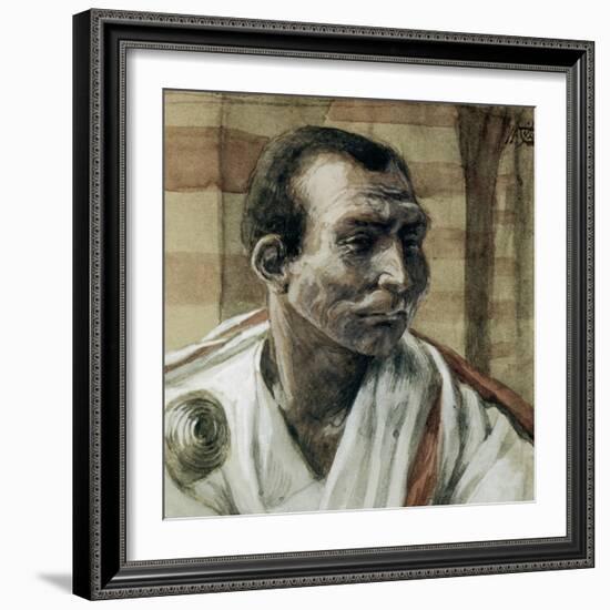 Portrait of Pontius Pilate-James Tissot-Framed Giclee Print