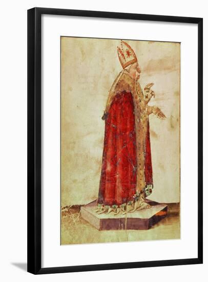 Portrait of Pope Boniface VIII-null-Framed Giclee Print