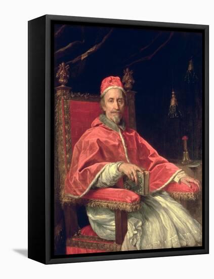 Portrait of Pope Clement IX-Carlo Maratti-Framed Premier Image Canvas