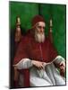 Portrait of Pope Julius II, 1511-Raphael-Mounted Giclee Print