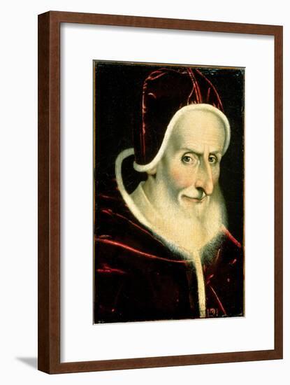 Portrait of Pope Pius V (Michele Ghislieri) (1504-72) 1576-80-Scipione Pulzone-Framed Giclee Print