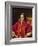 Portrait of Pope Pius VII (1742-1823), 1805-Jacques-Louis David-Framed Giclee Print