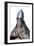 Portrait of Pope Sylvester II (or Silvester II) (c 938-1003)-French School-Framed Giclee Print