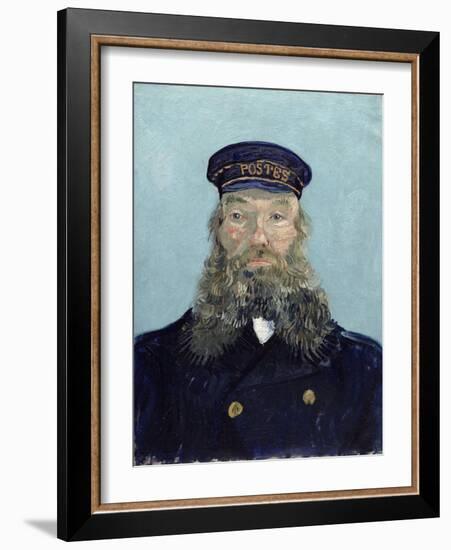 Portrait of Postman Roulin, 1888-Vincent van Gogh-Framed Giclee Print