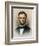 Portrait of President Abraham Lincoln-null-Framed Giclee Print