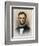 Portrait of President Abraham Lincoln-null-Framed Giclee Print