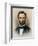 Portrait of President Abraham Lincoln-null-Framed Giclee Print