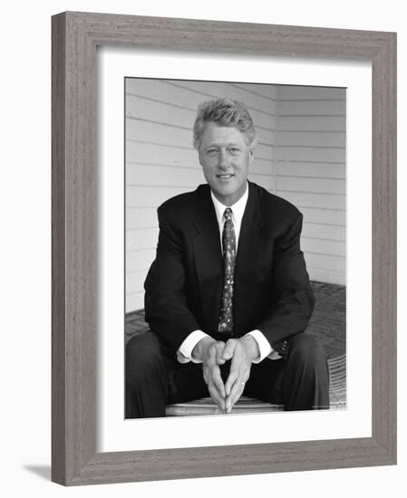 Portrait of President Bill Clinton-Alfred Eisenstaedt-Framed Photographic Print