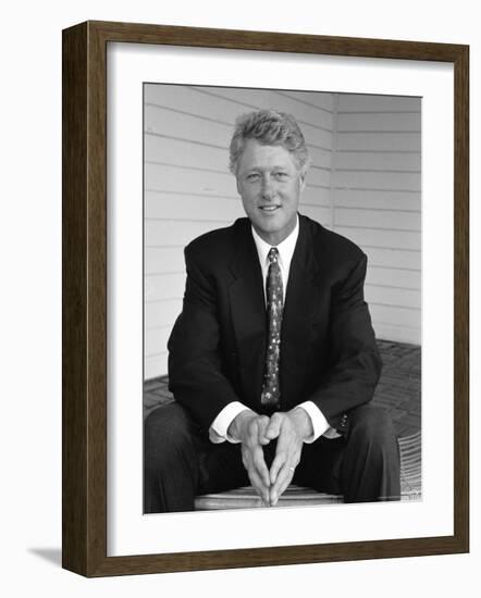 Portrait of President Bill Clinton-Alfred Eisenstaedt-Framed Photographic Print