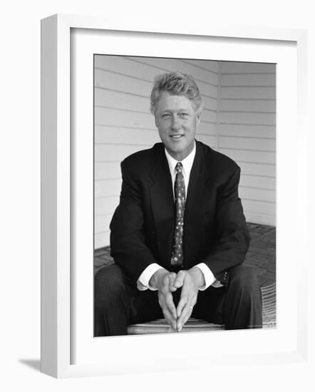 Portrait of President Bill Clinton-Alfred Eisenstaedt-Framed Photographic Print
