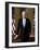 Portrait of President Bill Clinton-null-Framed Giclee Print