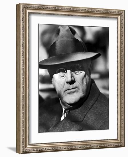 Portrait of President Franklin D. Roosevelt-Margaret Bourke-White-Framed Photographic Print