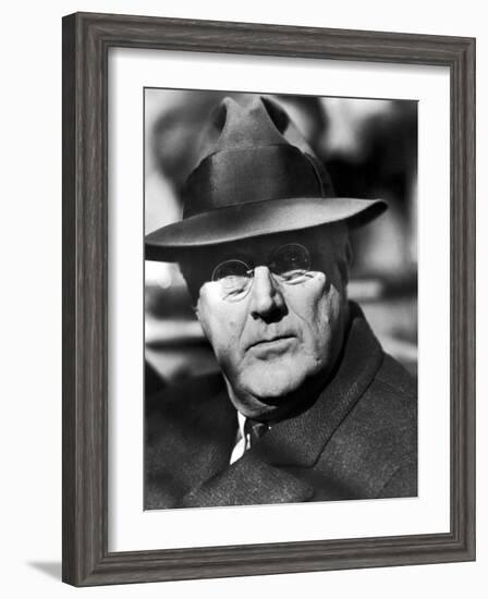 Portrait of President Franklin D. Roosevelt-Margaret Bourke-White-Framed Photographic Print