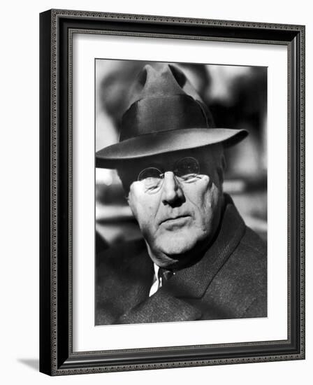 Portrait of President Franklin D. Roosevelt-Margaret Bourke-White-Framed Photographic Print