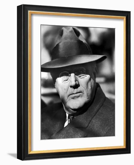 Portrait of President Franklin D. Roosevelt-Margaret Bourke-White-Framed Photographic Print