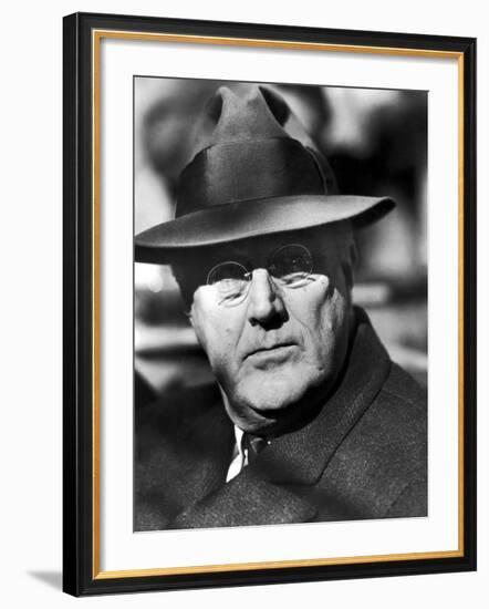 Portrait of President Franklin D. Roosevelt-Margaret Bourke-White-Framed Photographic Print