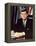 Portrait of President John F. Kennedy, from the TV Show, "JFK Assassination as It Happened"-Alfred Eisenstaedt-Framed Premier Image Canvas