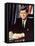 Portrait of President John F. Kennedy, from the TV Show, "JFK Assassination as It Happened"-Alfred Eisenstaedt-Framed Premier Image Canvas