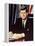 Portrait of President John F. Kennedy, from the TV Show, "JFK Assassination as It Happened"-Alfred Eisenstaedt-Framed Premier Image Canvas