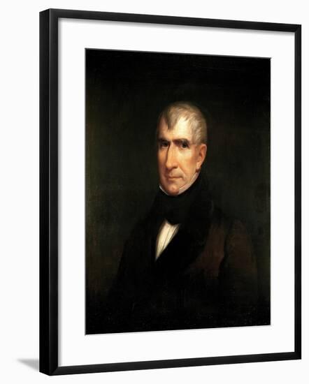 Portrait of President William Henry Harrison-James Reid Lambdin-Framed Giclee Print