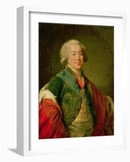 Portrait of Prince Alexander Borisovich Kurakin, 1797-Elisabeth Louise Vigee-LeBrun-Framed Giclee Print