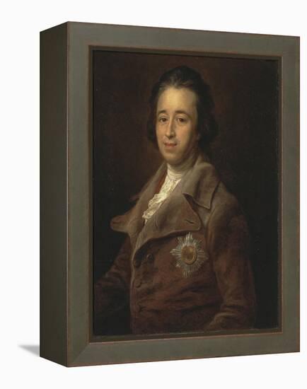 Portrait of Prince Alexander Kurakin (1752-181), 1782-Pompeo Girolamo Batoni-Framed Premier Image Canvas