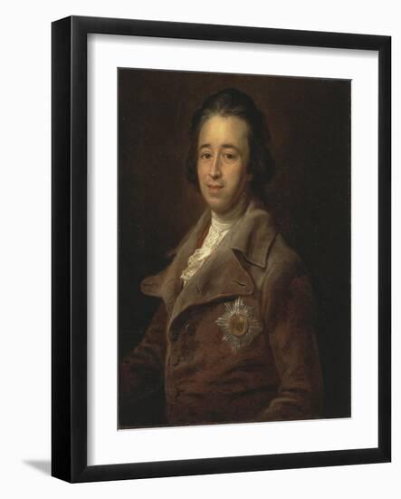 Portrait of Prince Alexander Kurakin (1752-181), 1782-Pompeo Girolamo Batoni-Framed Giclee Print