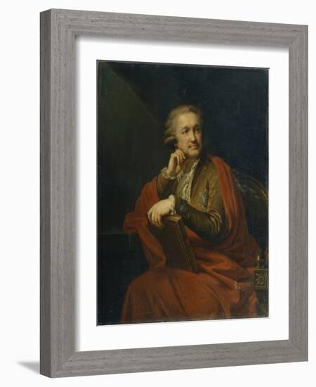 Portrait of Prince Alexander Sergeevich Stroganov (1733-181), 1793-Johann-Baptist Lampi the Younger-Framed Giclee Print