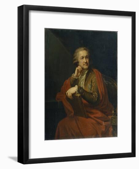 Portrait of Prince Alexander Sergeevich Stroganov (1733-181), 1793-Johann-Baptist Lampi the Younger-Framed Giclee Print