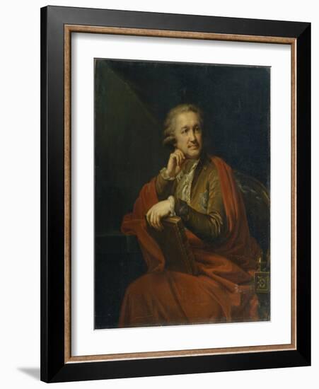 Portrait of Prince Alexander Sergeevich Stroganov (1733-181), 1793-Johann-Baptist Lampi the Younger-Framed Giclee Print