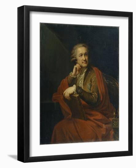 Portrait of Prince Alexander Sergeevich Stroganov (1733-181), 1793-Johann-Baptist Lampi the Younger-Framed Giclee Print