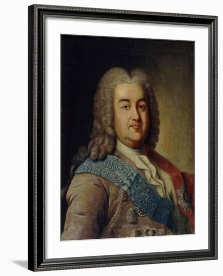 Portrait of Prince Alexey Mikhailovich Cherkassky, 1760S-Ivan Petrovich Argunov-Framed Giclee Print