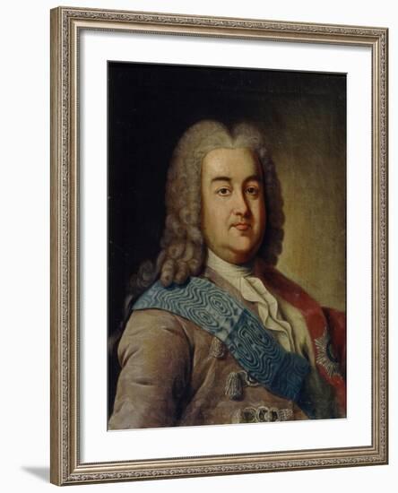 Portrait of Prince Alexey Mikhailovich Cherkassky, 1760S-Ivan Petrovich Argunov-Framed Giclee Print