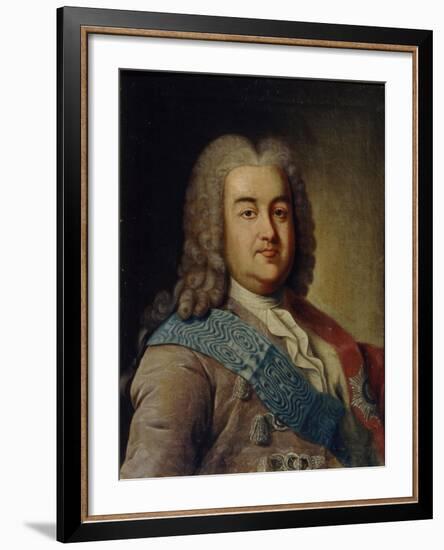 Portrait of Prince Alexey Mikhailovich Cherkassky, 1760S-Ivan Petrovich Argunov-Framed Giclee Print