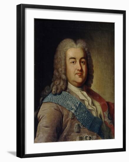 Portrait of Prince Alexey Mikhailovich Cherkassky, 1760S-Ivan Petrovich Argunov-Framed Giclee Print