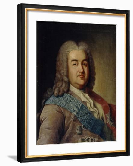 Portrait of Prince Alexey Mikhailovich Cherkassky, 1760S-Ivan Petrovich Argunov-Framed Giclee Print