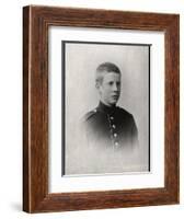 Portrait of Prince Andrew of Greece and Denmark (1882-1944)-French Photographer-Framed Giclee Print