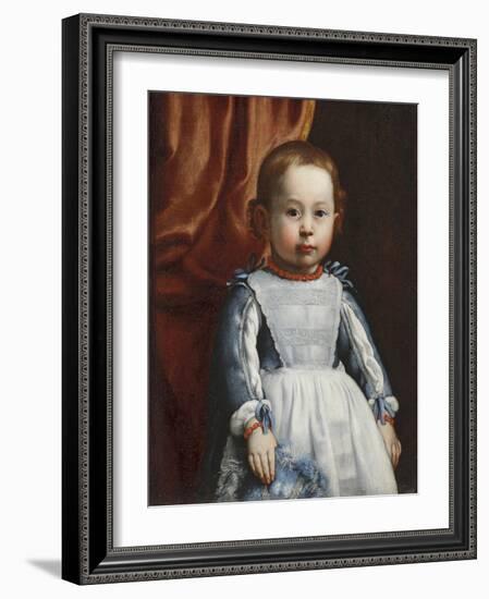 Portrait of Prince Augusto Chigi, 1664-Francisco de Zurbaran-Framed Giclee Print