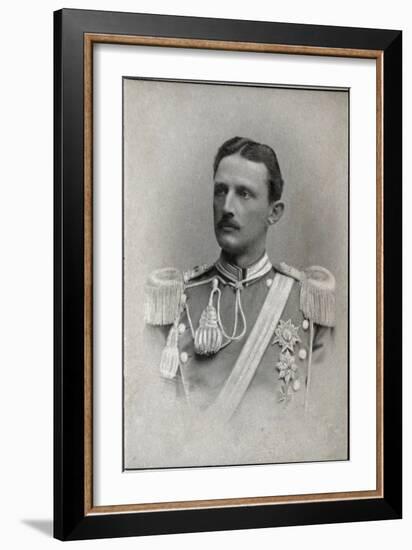 Portrait of Prince Carl of Sweden (1861-1951)-French Photographer-Framed Giclee Print