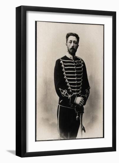Portrait of Prince Eugen of Sweden (1865-1947)-French Photographer-Framed Giclee Print