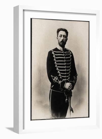 Portrait of Prince Eugen of Sweden (1865-1947)-French Photographer-Framed Giclee Print